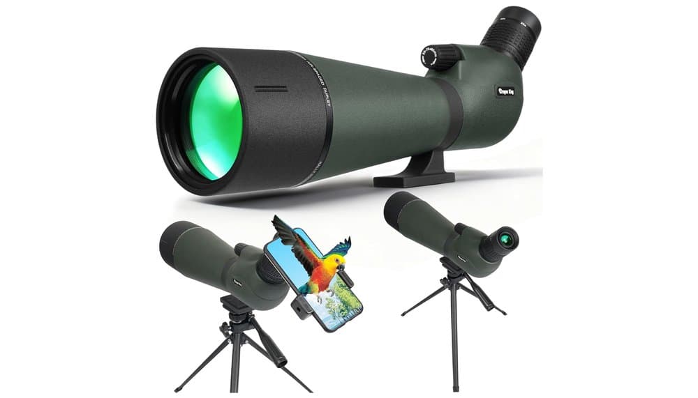 BIBIRE 25-75x80 Spotting Scope Review & Test