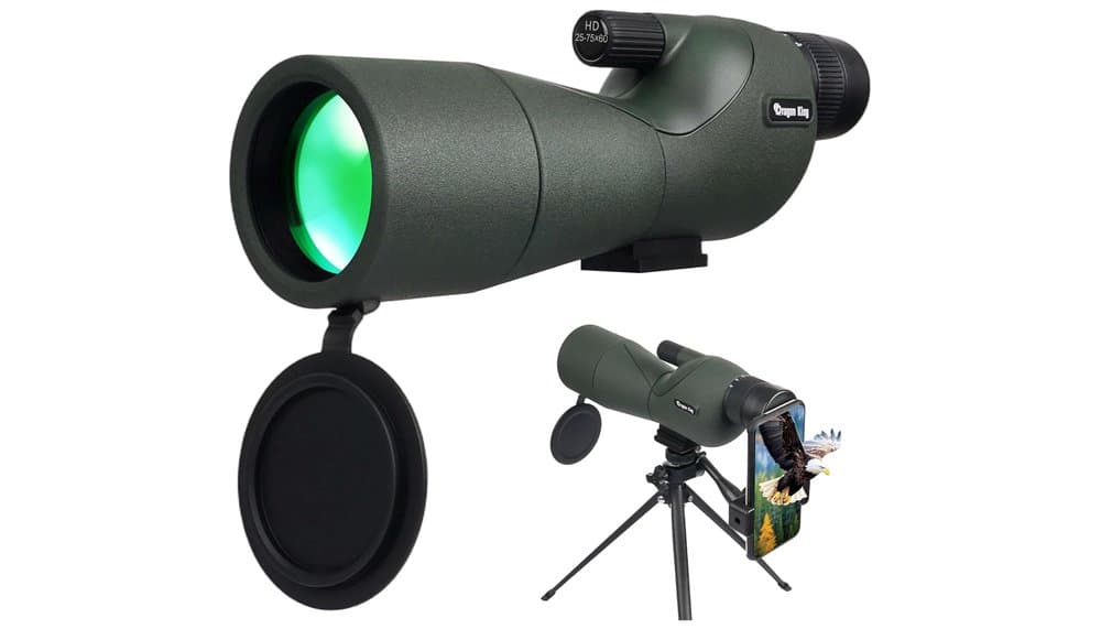 BIBIRE Long Views 25-75x60 Spotting Scope Review
