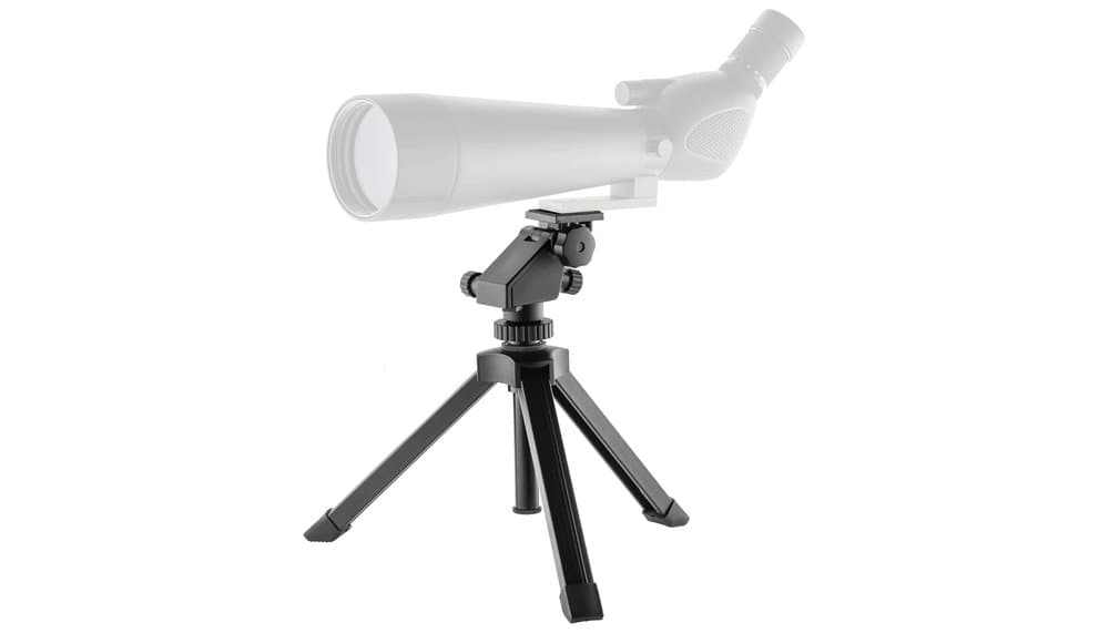 Folding table tripod