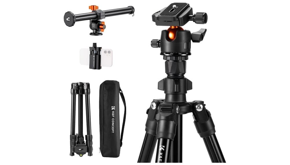 K&F CONCEPT Tripod & Extension Arm Review
