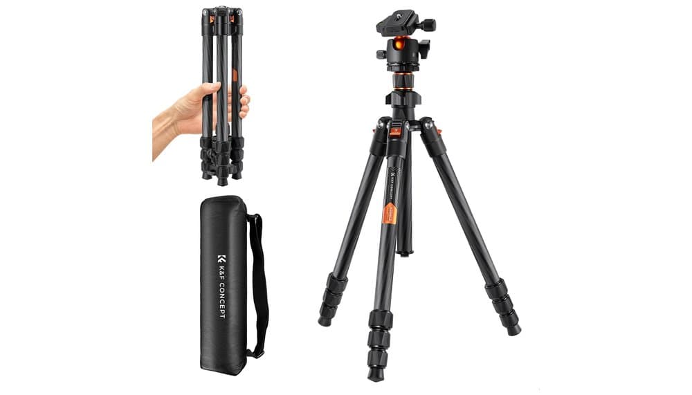 K&F Concept Carbon Tripod Test & Review