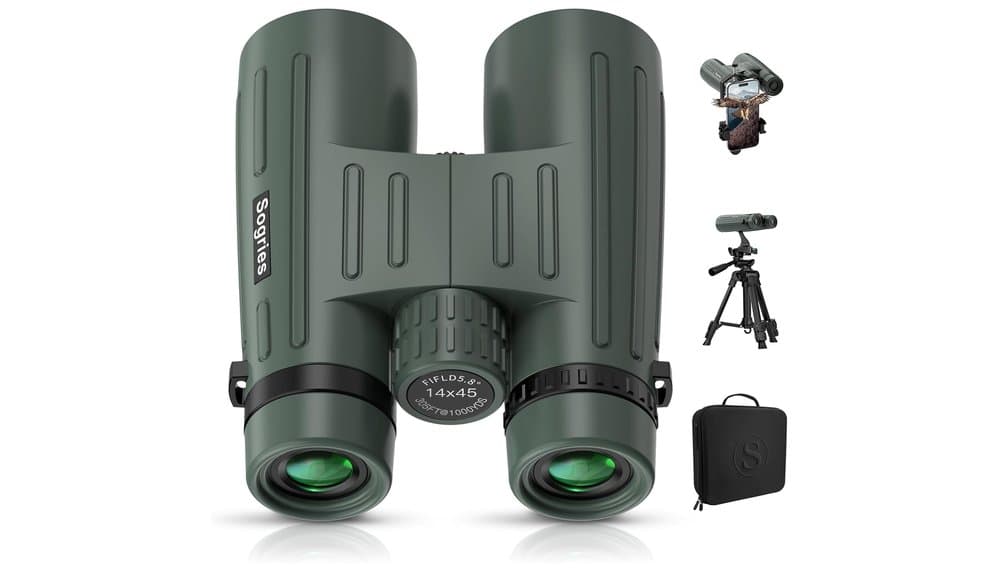 Sogries 14x45 Binoculars Review: High-Magnification Test