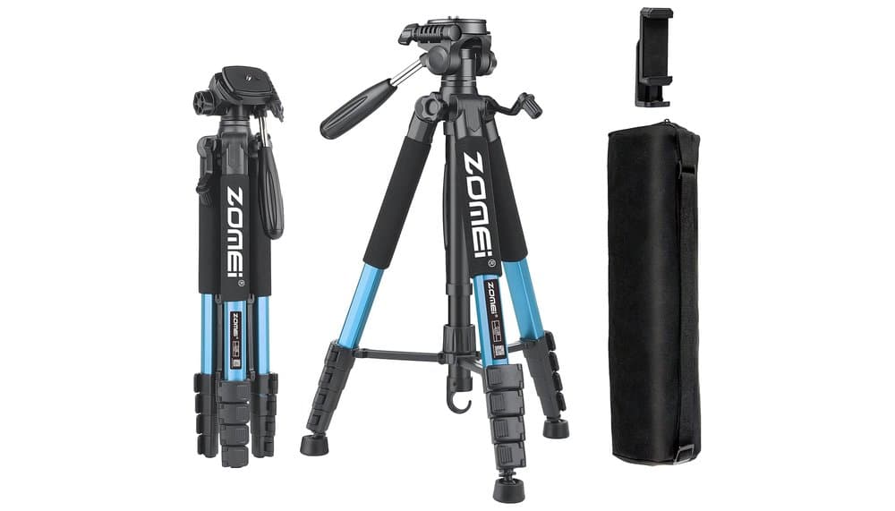 ZOMEi Q188 Blu 74 Travel Tripod Review