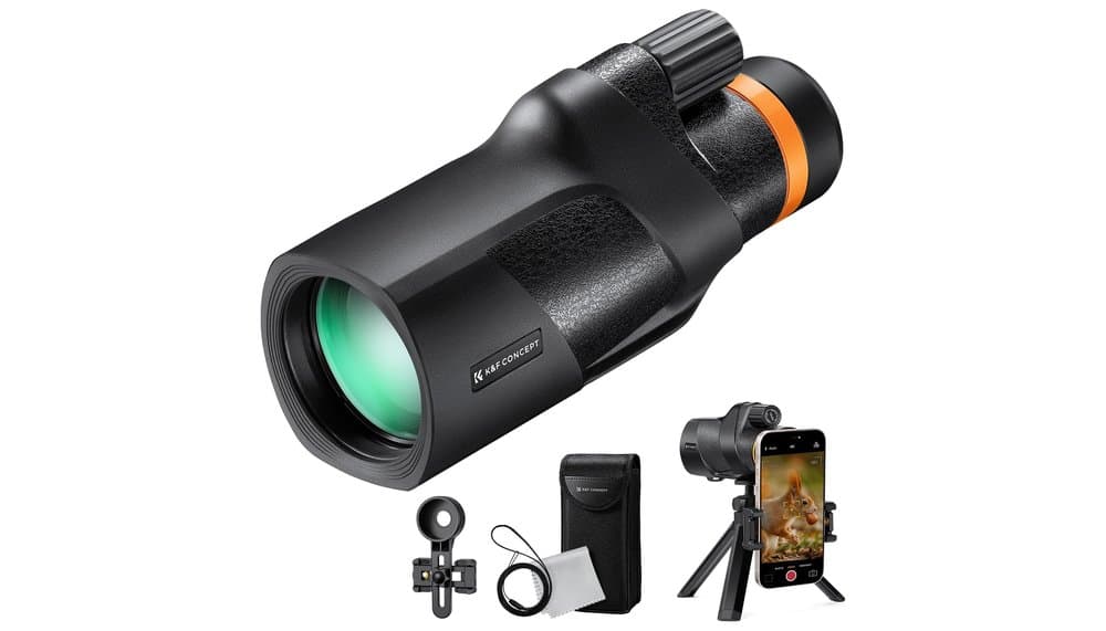 K&F Concept 12x50 Monocular Review & Waterproof Test