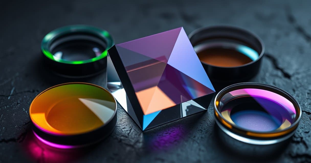 La mécanique d’une bonne image : prismes, verres et traitements optiques